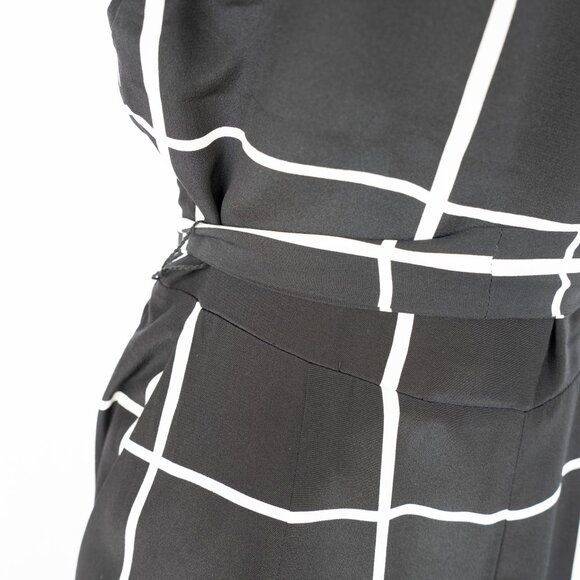 L'Agence Plaid Jumpsuit - Picture 4 of 5